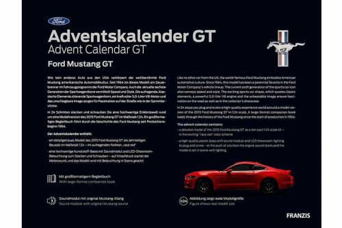 Adventskalender Ford Mustang 2